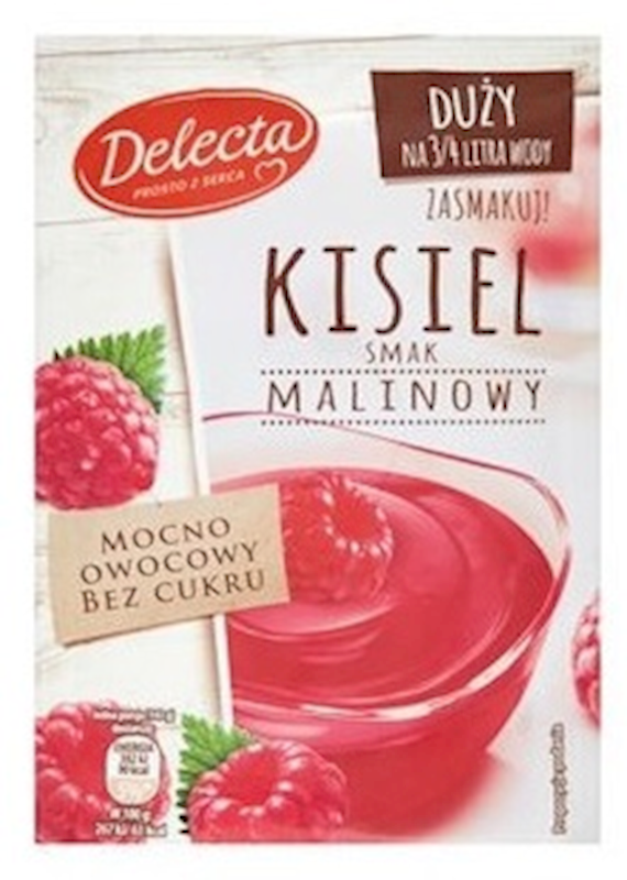 Kissel Delecta raspberry 58 g