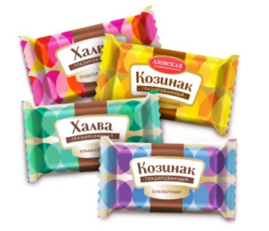 Kozinak and halva Azovskaya assorted 1 lb