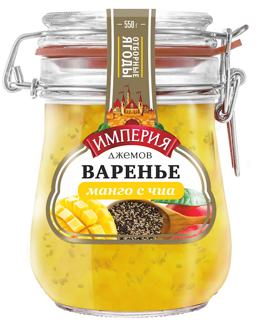 Mango-chia jam Jam Empire 550 g