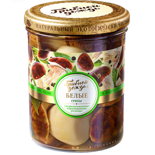 Sliced Marinated White Mushrooms, 400g