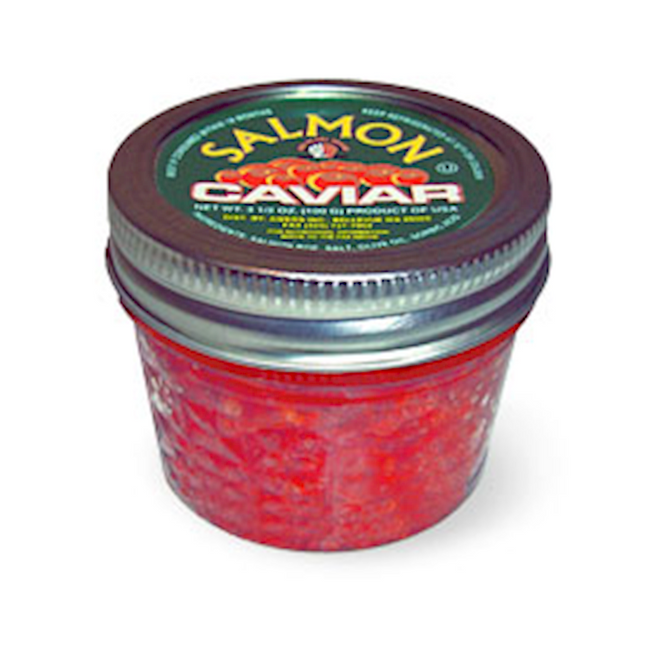 Pink Salmon caviar Wild Alaska 100 g
