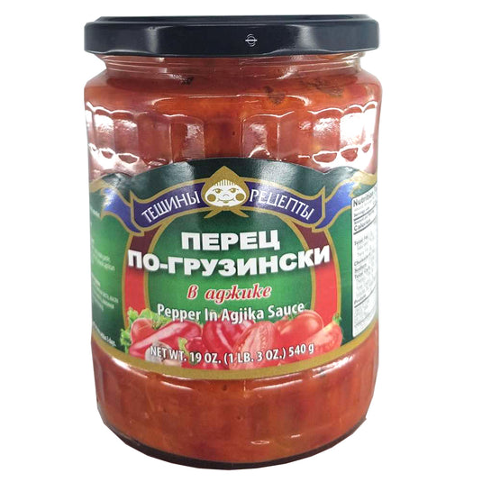 Маринованный перец с аджикой по-грузински, 540 г