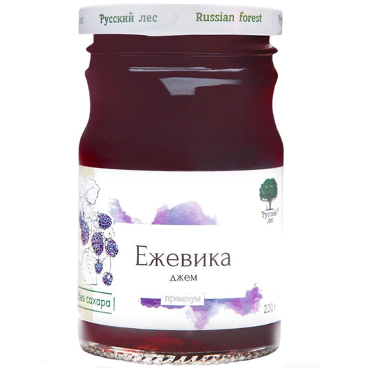 Premium Blackberry Jam, Russian Forest, 220g/ 7.76oz