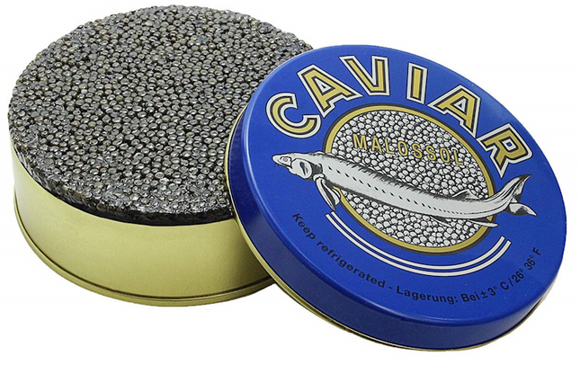 Russian Sturgeon Caviar in tin 250g