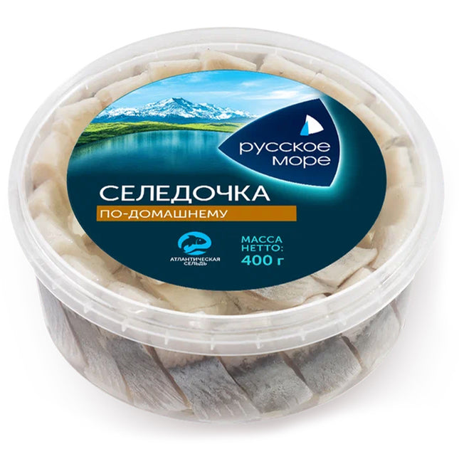 Salted Herring Home Style, Russian Sea, 14.11 oz