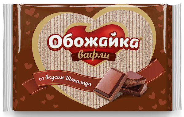 Wafers &quot;Obozhayka&quot; Chocolate taste