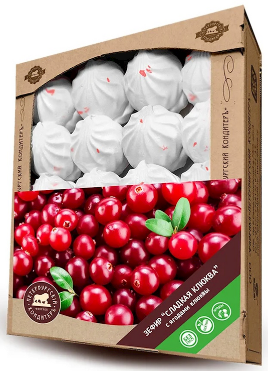 Zefir Peterburgskiy Konditer Cranberry taste 1 kg