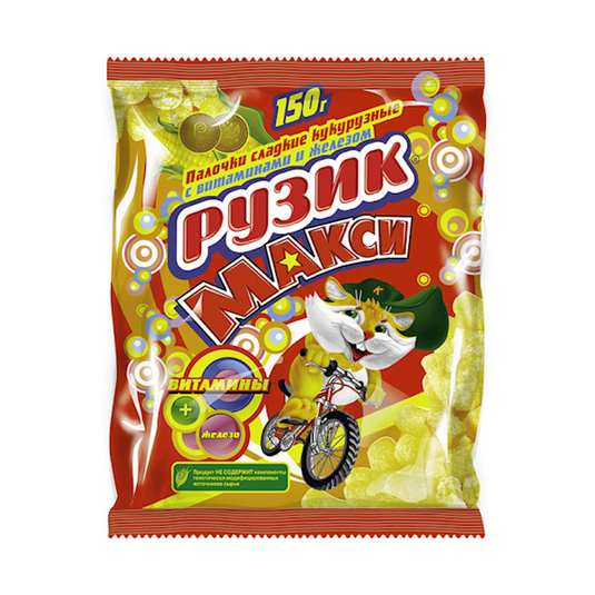 Sweet corn sticks "Ruzik" with vitamins 150g
