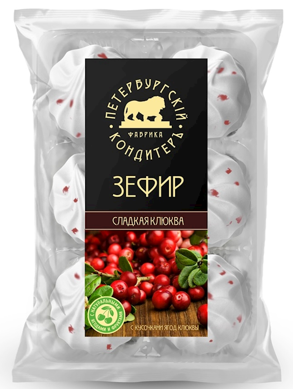 Zefir Peterburgskiy Konditer Cranberry taste 310 g