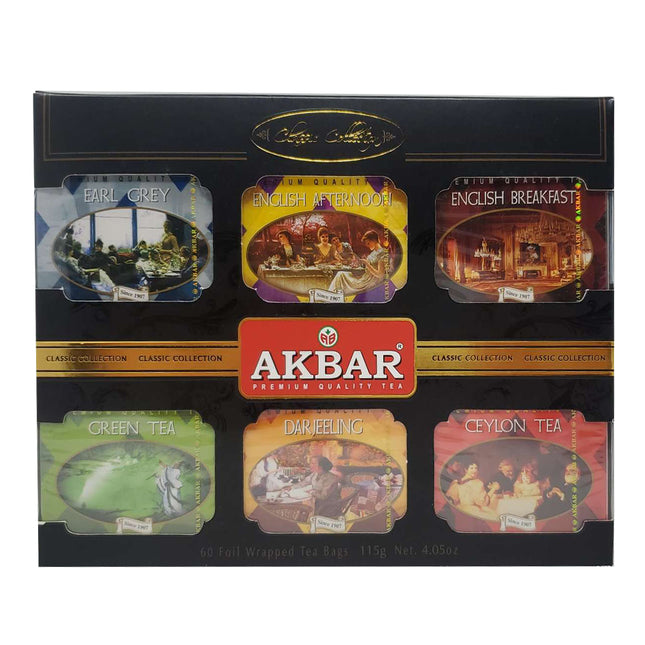 Akbar Tea Classic Collection, 6 flavors