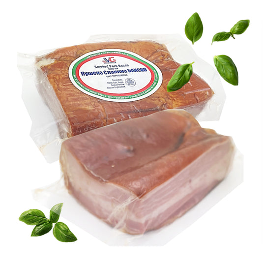 Smoked Pork Bacon, VG, approx 1–1.2 lb
