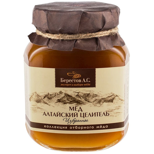 Natural Altai Honey "Healer", 17.65 oz/ 500 g