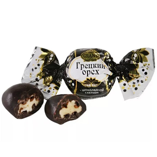 Chocolate-Coated Walnut, Granddian, 0.5 lb/ 226g