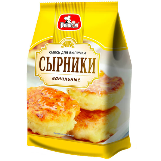 Vanilla Cottage Cheese Sirniky Baking Mix, Preston, 160g/ 5.64oz