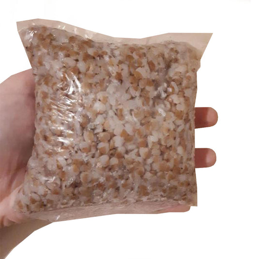 Pack 4 Uvelka Buckwheat Groats 8x80 Boil-in-Bags, 640g x 4