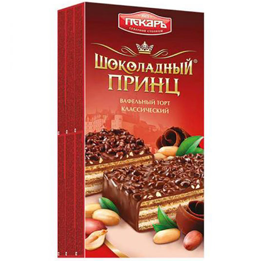 "Chocolate Prince" Waffle Cake Classic, 0.57 lb / 260 g