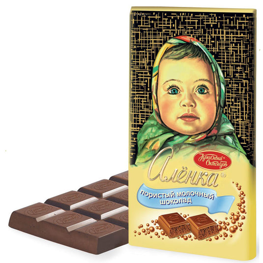 Milk Airy Chocolate Alenka, Red October, 95g/ 0.21lb