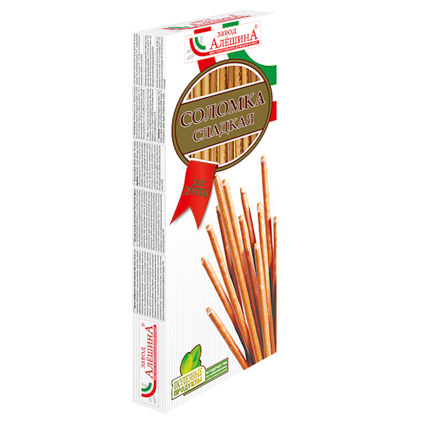 Bread Sticks (Solomka) "Aleshin" Sweet Taste 200g