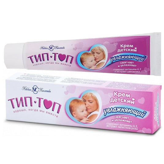Baby Moisturizing Cream "Tip Top", Nevskaya Cosmetika, 40ml/ 1.35 fl oz