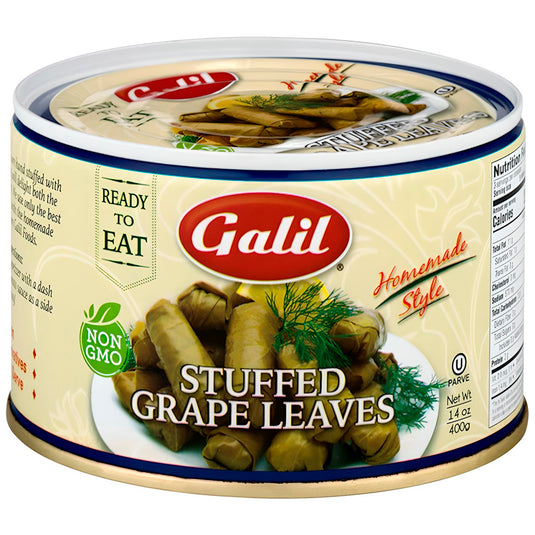 Dolma Stuffed Grape Leaves, Galil, 400g/ 14 oz