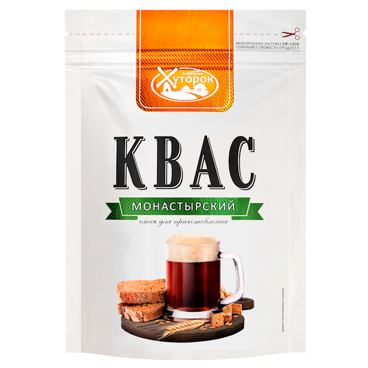 Powder For Kvass Monastyrskiy, Babushkin Khutorok, 150 g