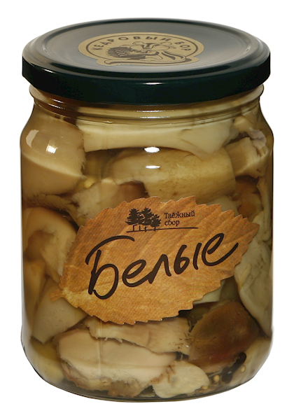 Marinated White Mushrooms "Taiga Collection"