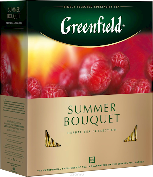 Greenfield Herbal Tea &quot;Summer Bouquet&quot; (100 count)