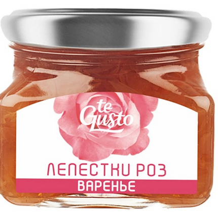Russian Jam &quot;te Gusto&quot; Rose petals