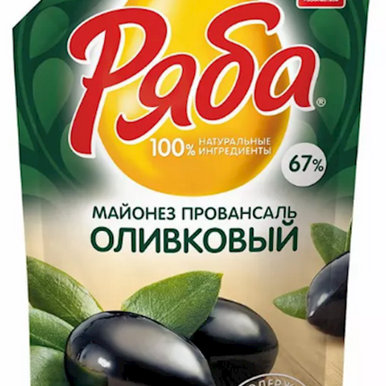 Olive mayonnaise Ryaba 200 g