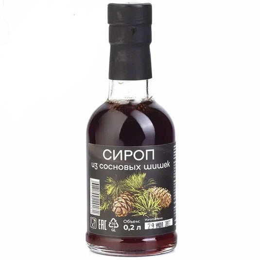 Pine Cone Syrup, Samsonov & Partners, 200ml/ 6.76 oz