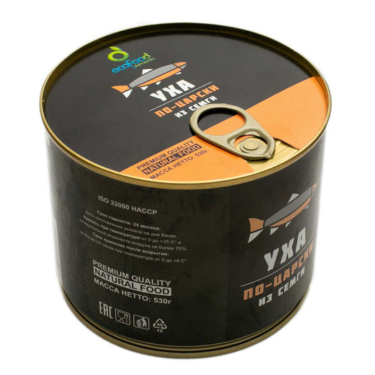 Royal Fish Soup (Ukha) with Salmon, Eco Food, 530 g/ 1.17 lb