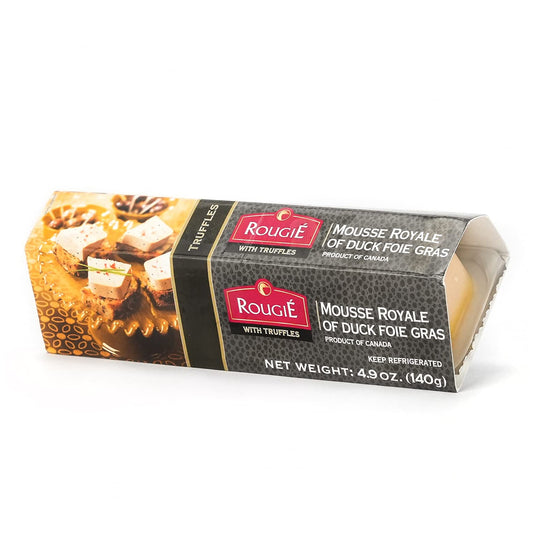 Mousse Royale of Duck Foie Gras with Truffles, Rougie, 140g / 4.94oz
