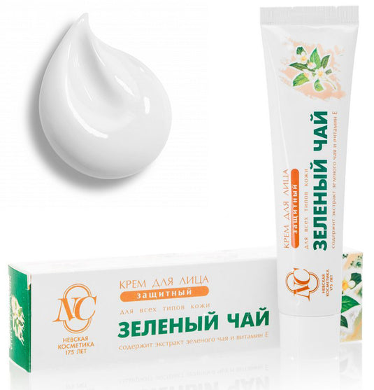 Green Tea Face Cream Hydration, Neva Cosmetics, 40ml / 1.35oz