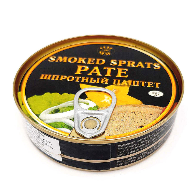 Creamy Smoked Sprats Pate, Gold Star, 160g
