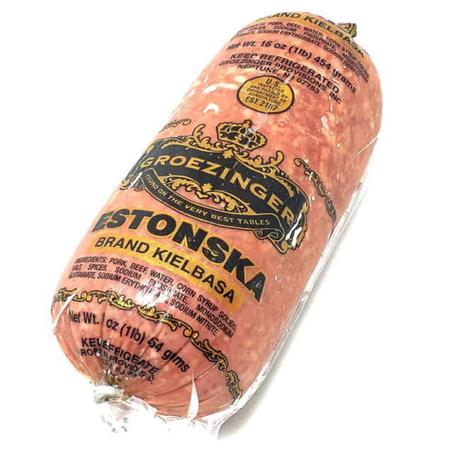 Estonian Kielbasa Sausage, Groezinger, 450 g