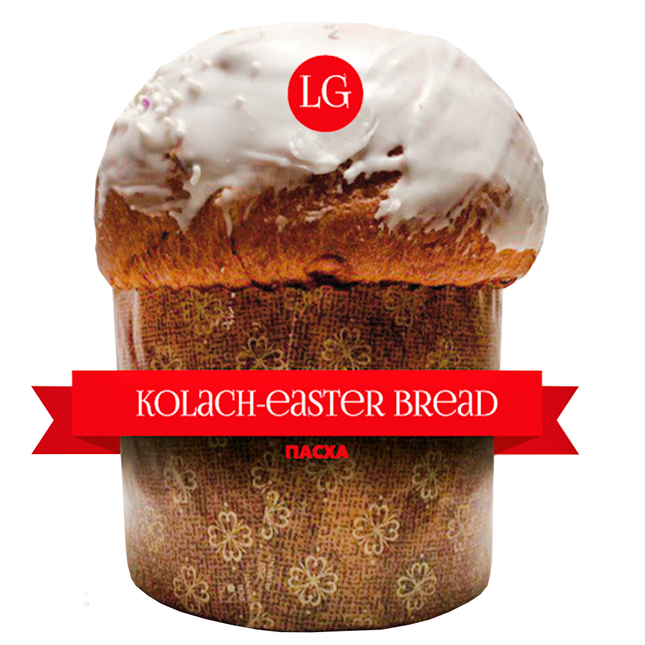 Easter Bread LARGE (L) Paskha Kulich, 770 g