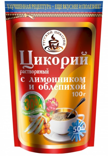 Instant Chicory "Russian Chicory" with lemon grass and sea buckthorn (zip)