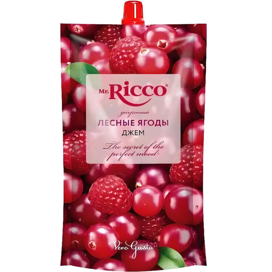 Варенье из лесных ягод, MR.RICCO, 300 г