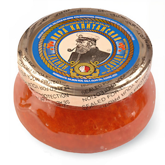 Red Salmon Caviar “Kapitan’s”, Awers, 180g/ 6.35 oz