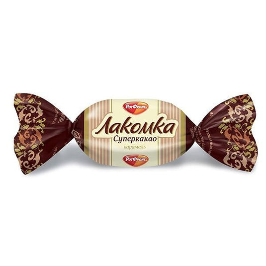Caramel "Lakomka" with cocoa, 0.5 lb / 0.22 kg