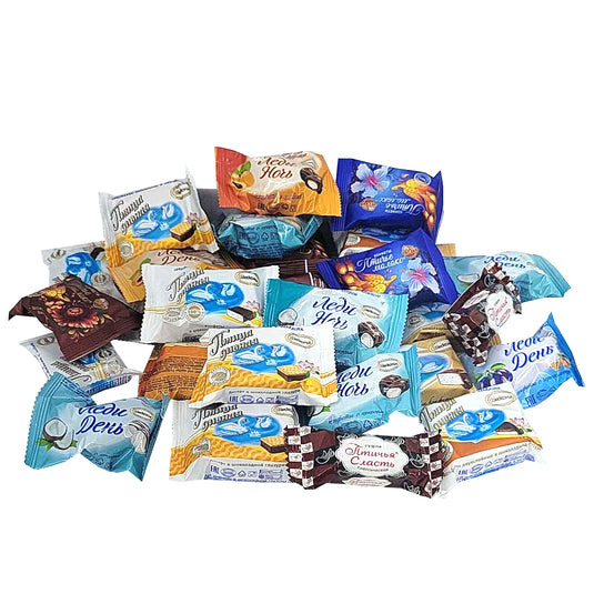 Premium Mix Soufflé & Candies with Glazed Fruits and Nuts, 450g / 1lb