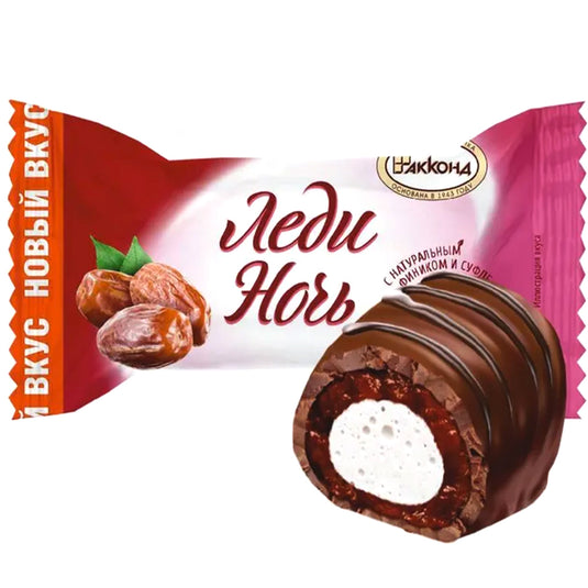 Chocolates Chocolate Souffle with Date "Lady Night", Akkond, 226g/ 0.5 lb