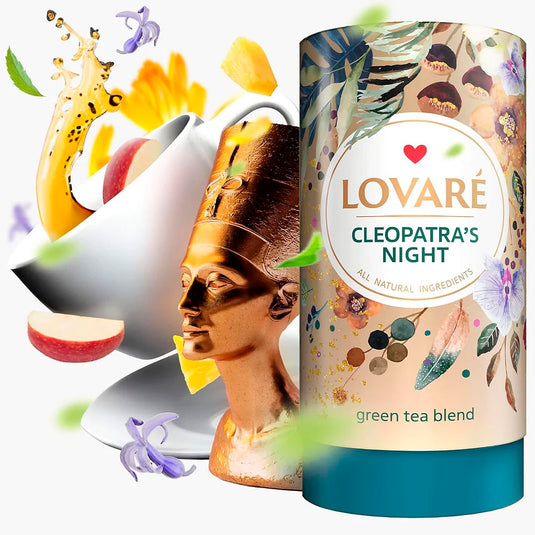 Green Tea Blend «Cleopatra’s Night», LOVARE, 80g/ 2.82oz