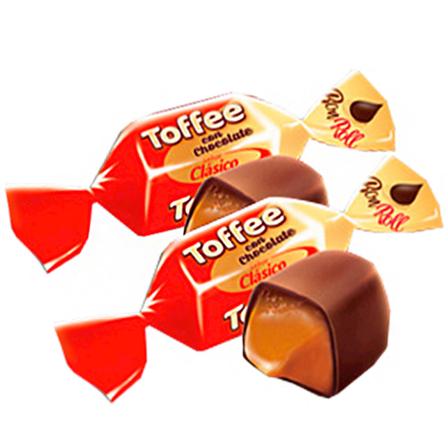 Classic Chocolate-Flavored Toffee "Bon Roll", Uniconf, 226g/ 7.97oz
