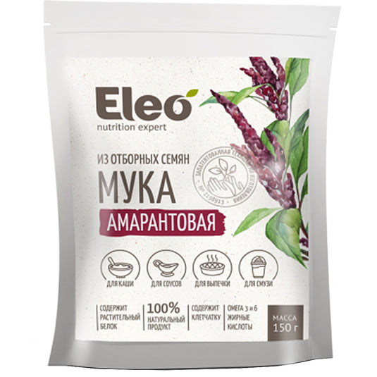 Gluten-free Amaranth Flour, Eleo, 150g / 5.29oz