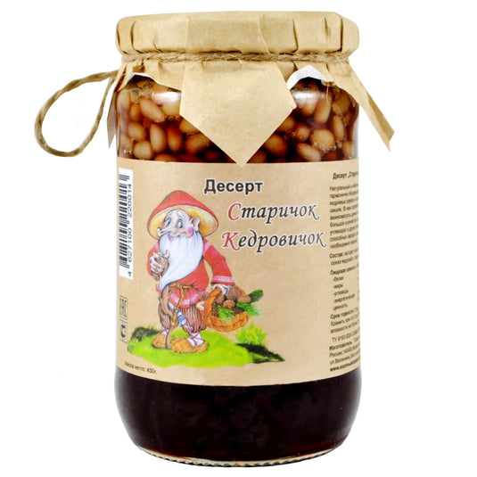 Cedar Nuts in Pine Syrup "Kedrovichok", 430g
