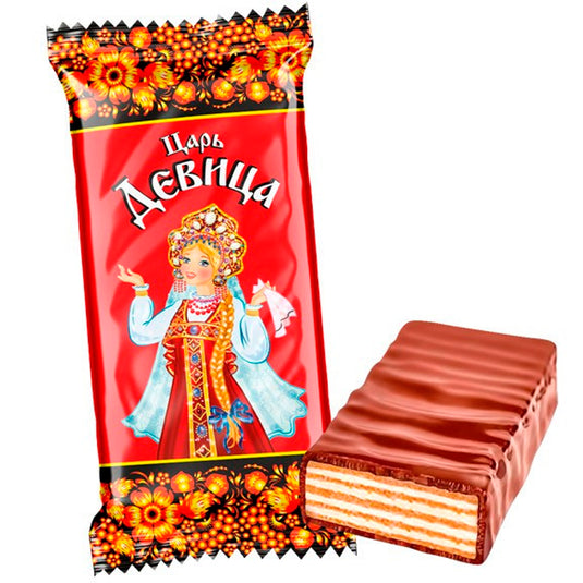 Waffle-Chocolate Candies "Tsar Devitsa", Nevsky Confectioner, 226g/ 7.97oz