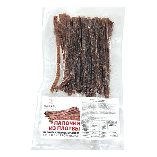 Dried Roach Fish Jerky, Bakreu, 200g/ 7.05 oz