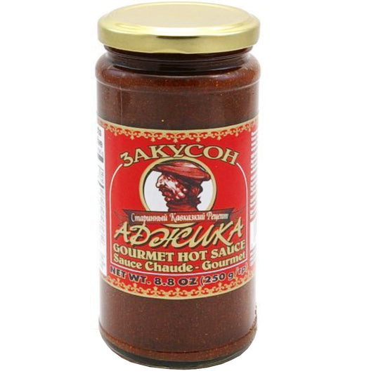 Adjika Hot Sauce, Zakuson, 8.8oz / 250g