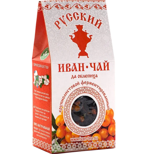 Ivan Tea with Sea Buckthorn, Russian Ivan Tea, 1.77oz / 50g